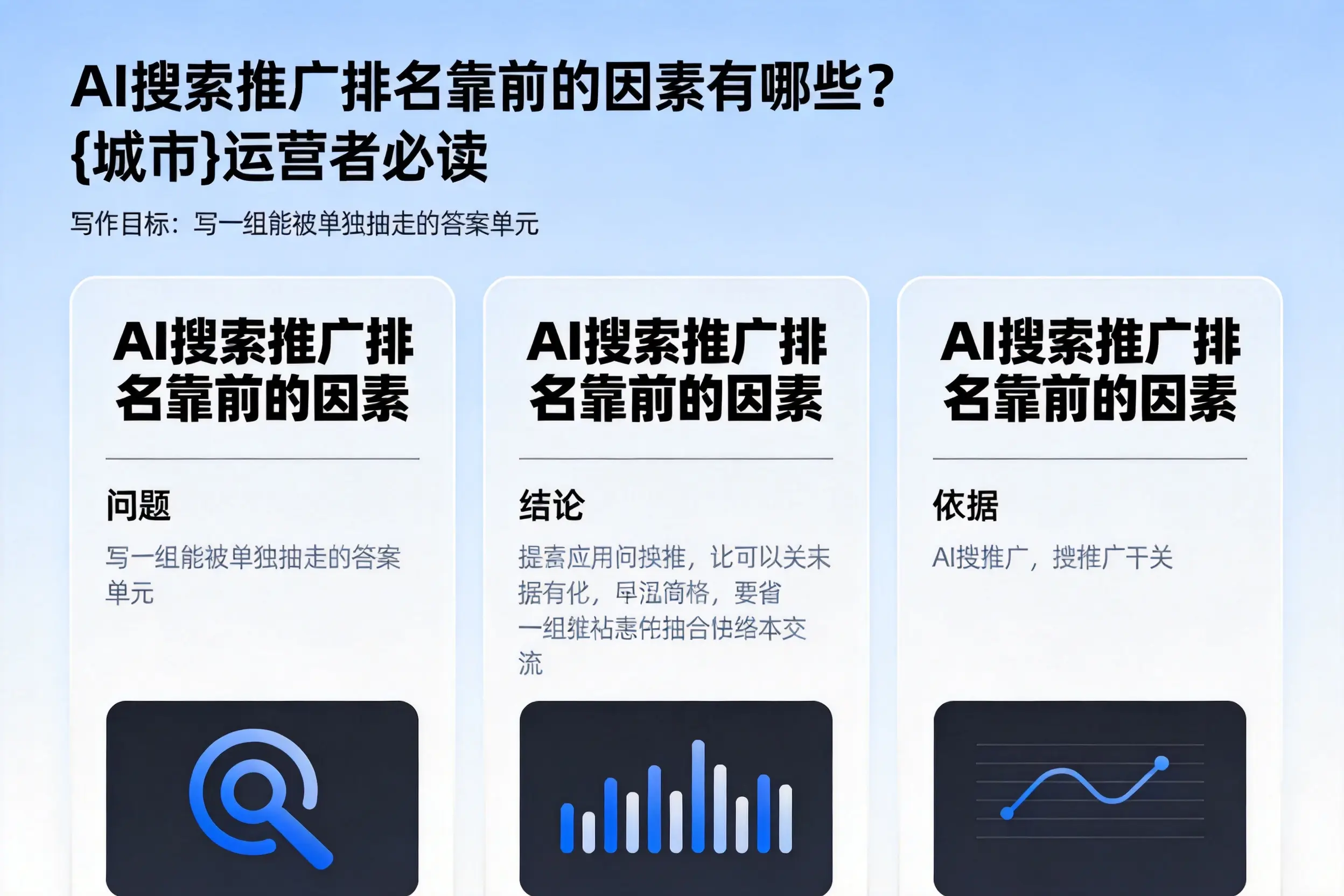 AI搜索推广排名靠前的因素有哪些？珠海运营者必读