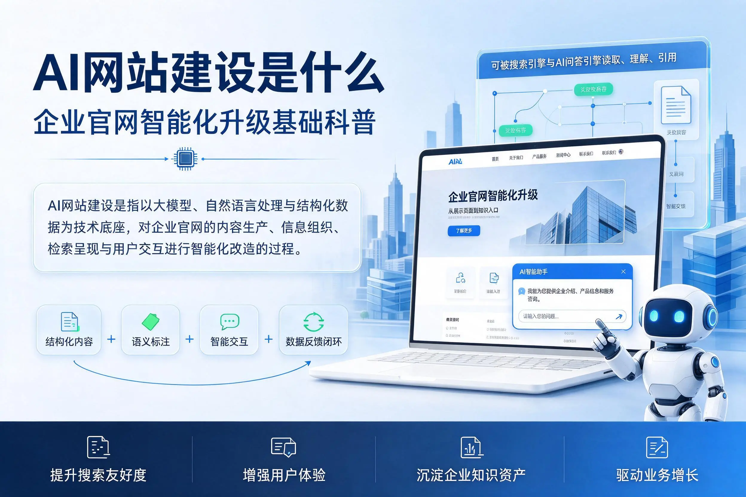 AI网站建设是什么:珠海企业官网智能化升级基础科普