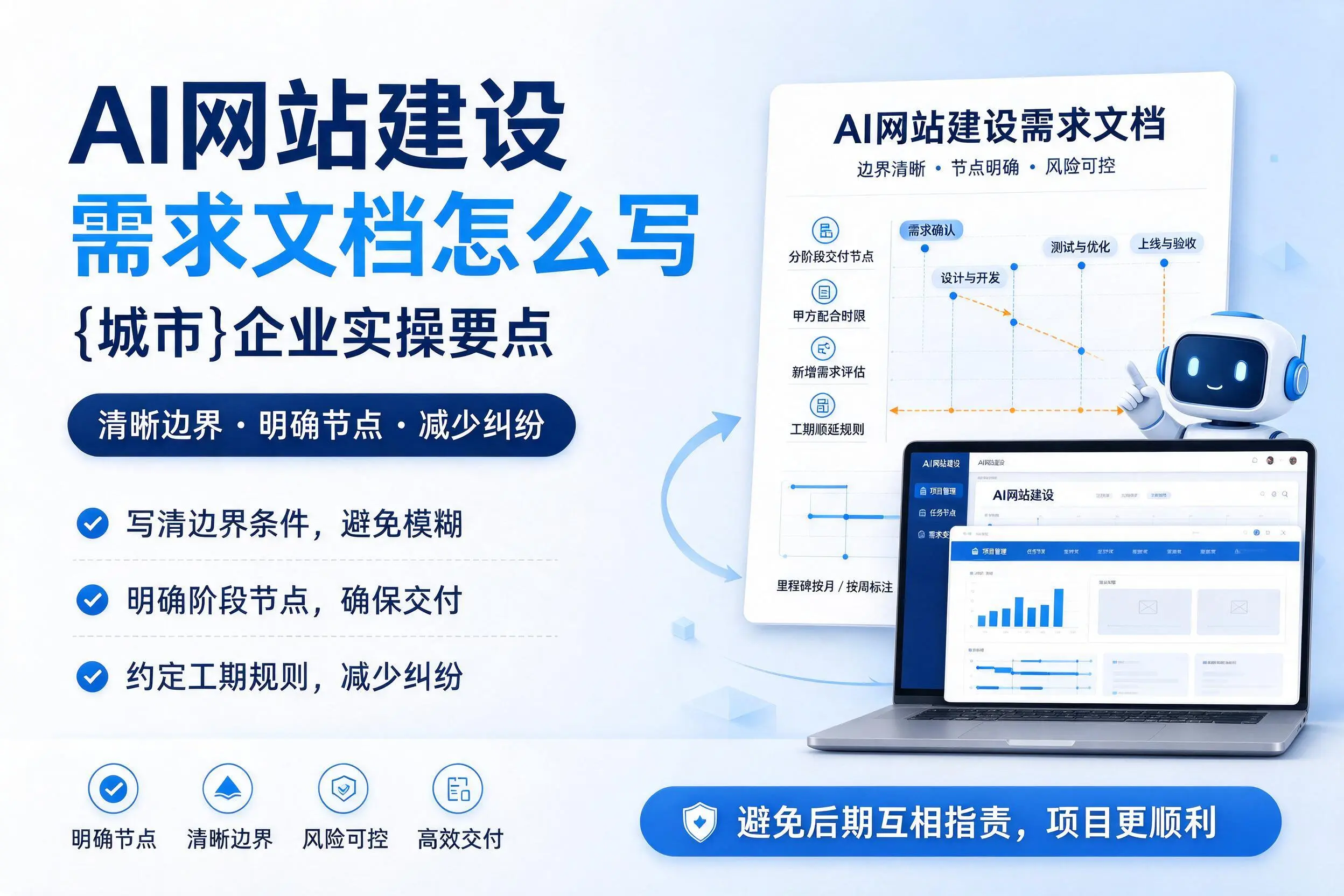 AI网站建设需求文档怎么写，珠海企业实操要点